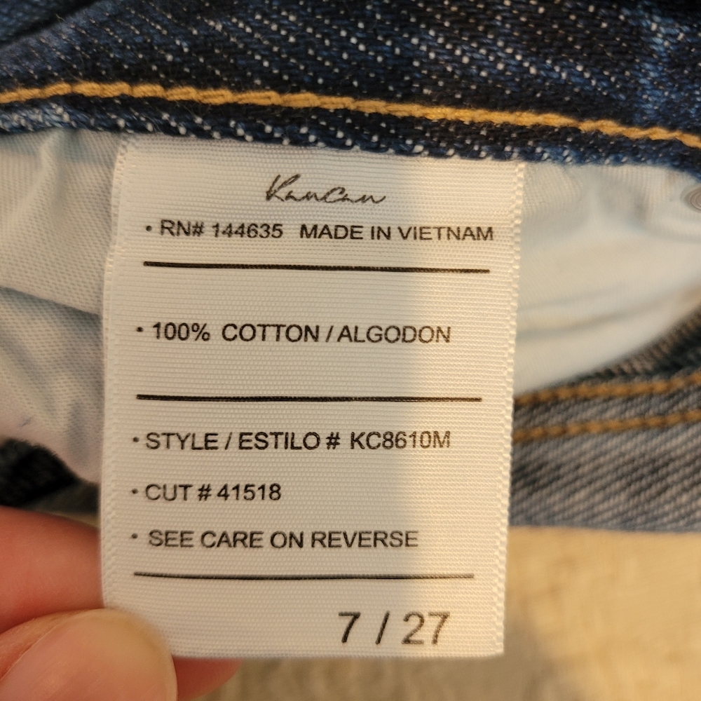 KanCan Button-Fly, High Rise Shorts - Picture 4 of 9